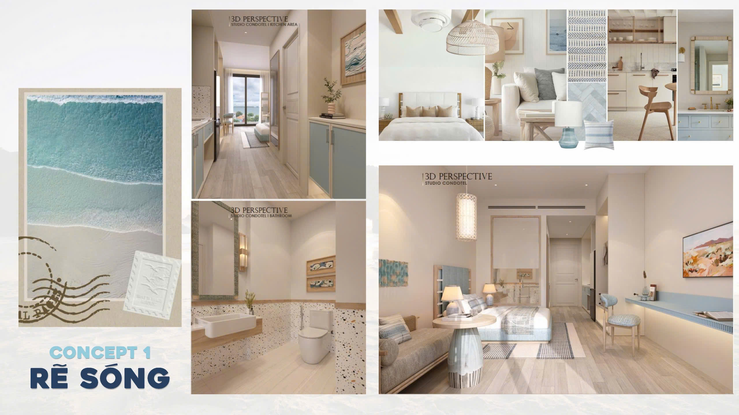 concept nội thất blanca city theo phong cách rẽ sóng