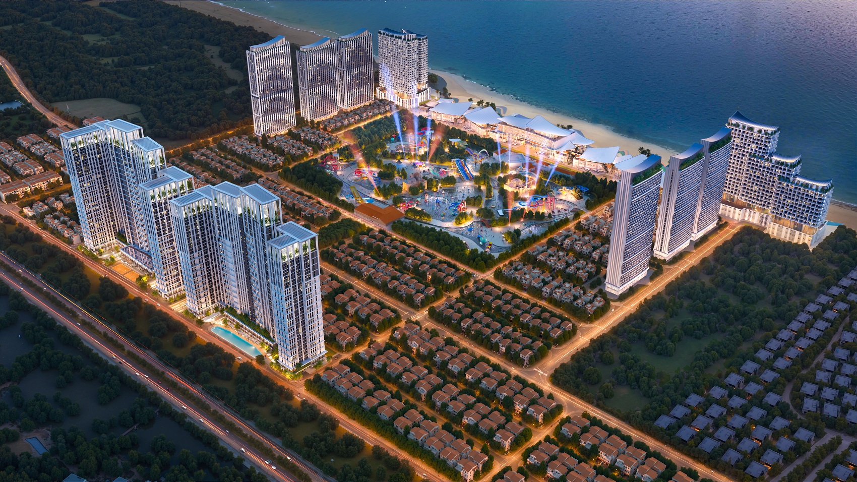 Trang chủ 6 phối cảnh blanca city về đêm