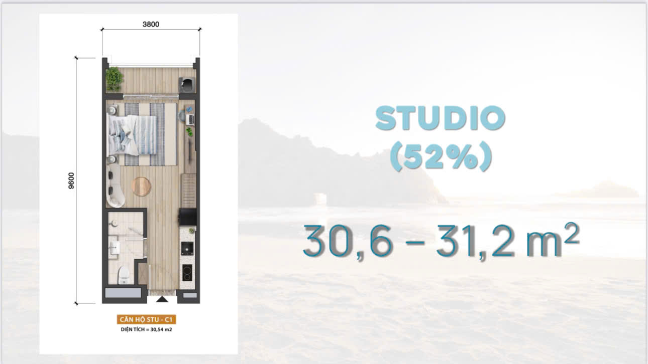 căn hộ studio