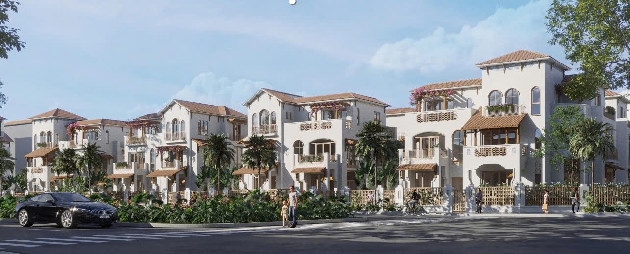 Trang chủ 22 phối cảnh biệt thự casa villa song lập