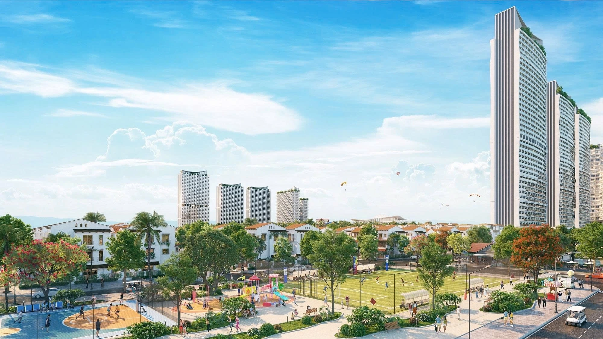 Hình tượng cánh buồm trong thiết kế tháp căn hộ Blanca City – Biểu tượng mới giữa lòng Vũng Tàu 1 blanca city