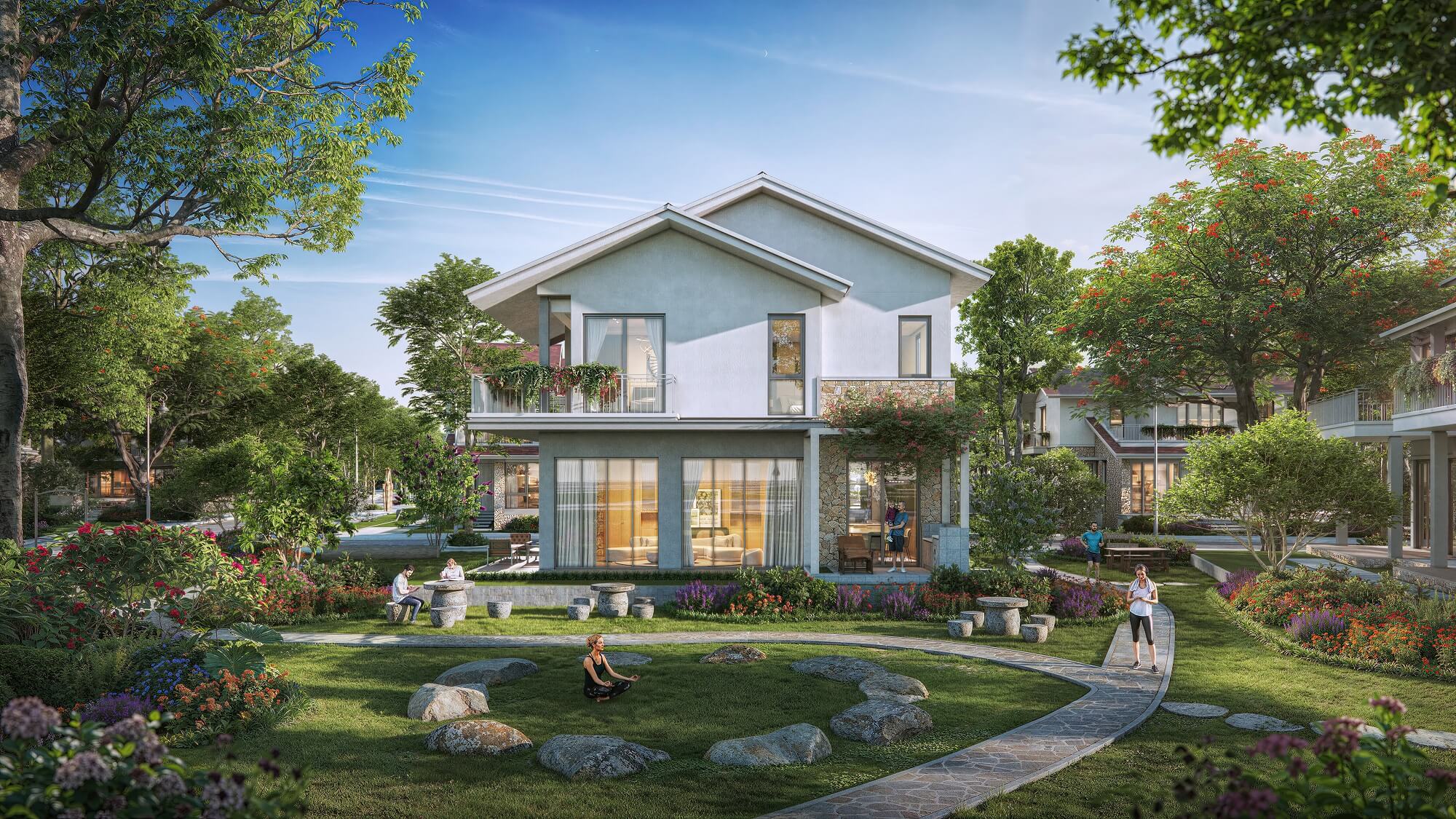 Retreat Forest – Biệt thự rừng của Nhà sáng lập Ecopark mở ra chuẩn sống xanh mới 2 biệt thự retreat forest