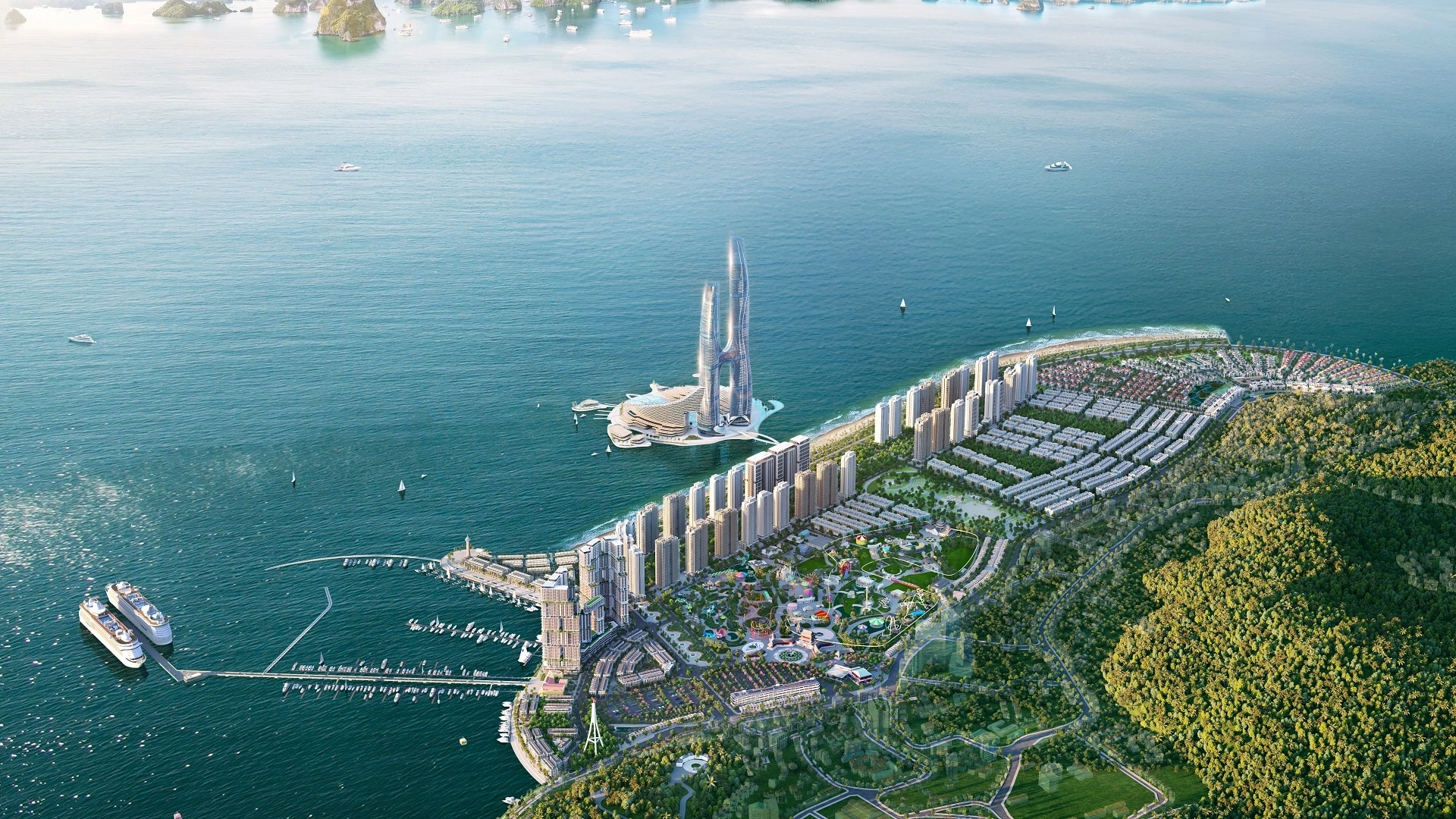 Tổ hợp căn hộ Sun Group góp phần thay đổi diện mạo Bãi Cháy 1 sun elite city