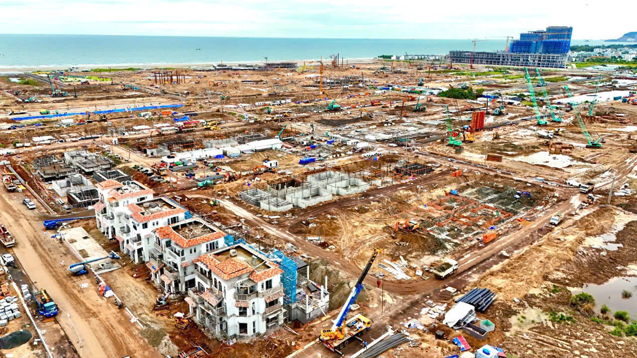 Cập nhật tiến độ xây dựng Blanca City 